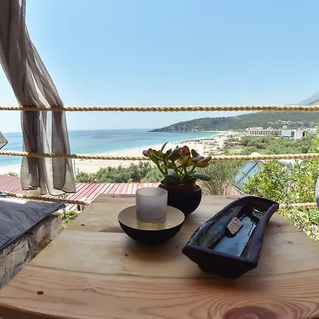 Scala Bungalows Kamp alanı Himarë